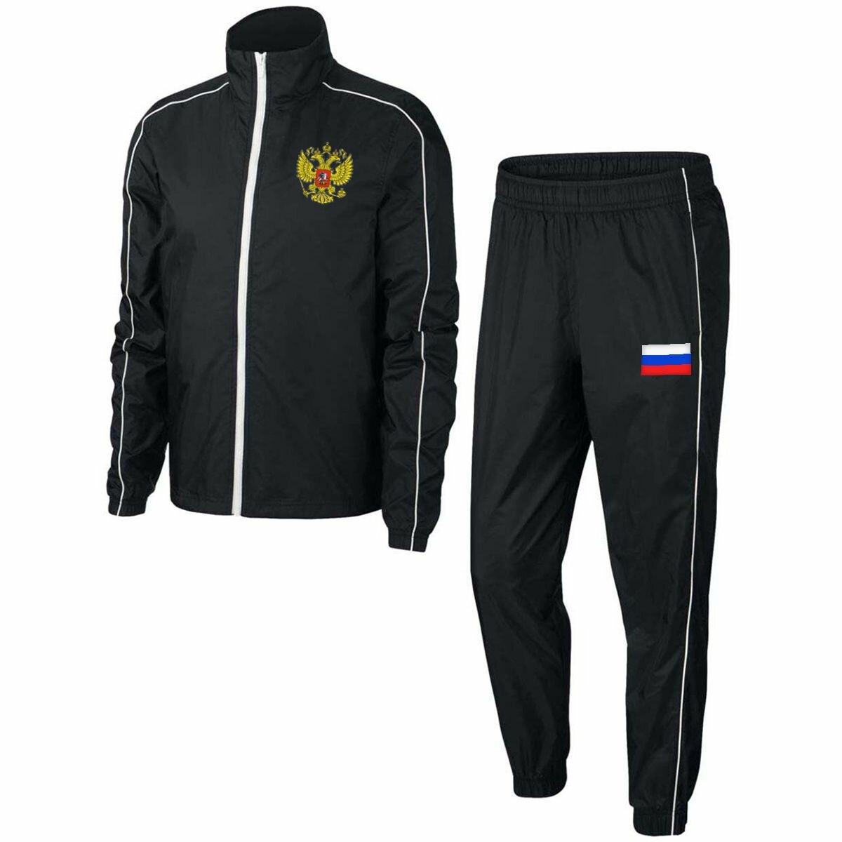 Термотрансферная наклейка "флаг и герб России", набор — фото 1