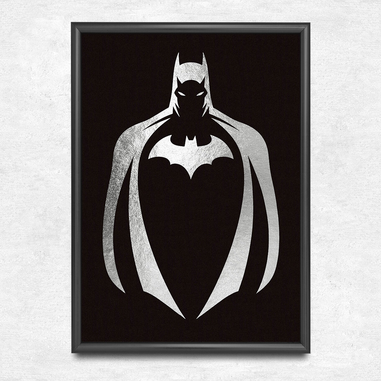 Постер на стену Бэтмен / плакат интерьерный Batman. Бетмен. Темный рыцарь. Супергерой