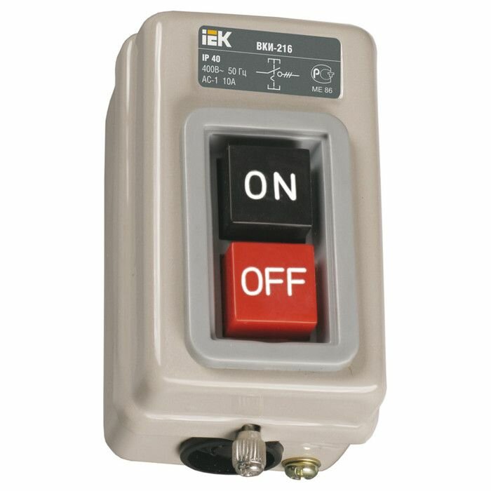 Выключатель ВКИ-216 3Р 10А 230/400В IP40 IEK