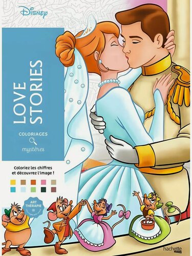 Изображение товара Раскраска по номерам дисней Coloriages mysteres Disney