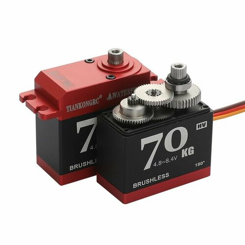 Мощный 70KG водонепроницаемый сервопривод цельнометаллический 270 градусов