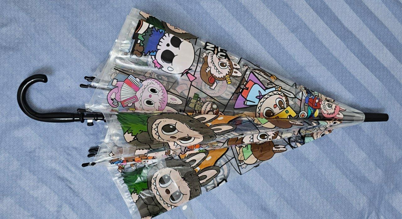 Зонт-шляпка , бесцветный — фото 1