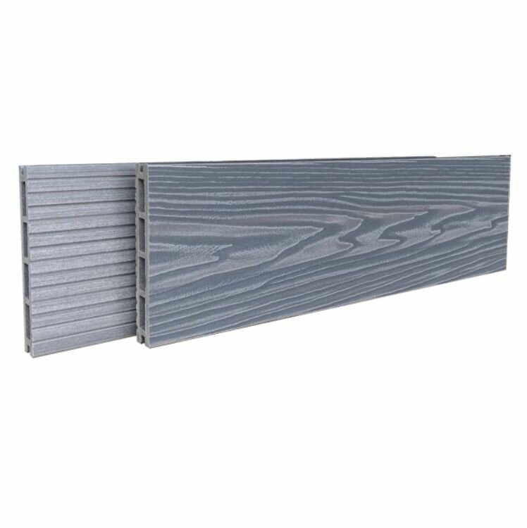 Террасная доска Best Decking Comfort 146*24*6000 мм Серый 3D