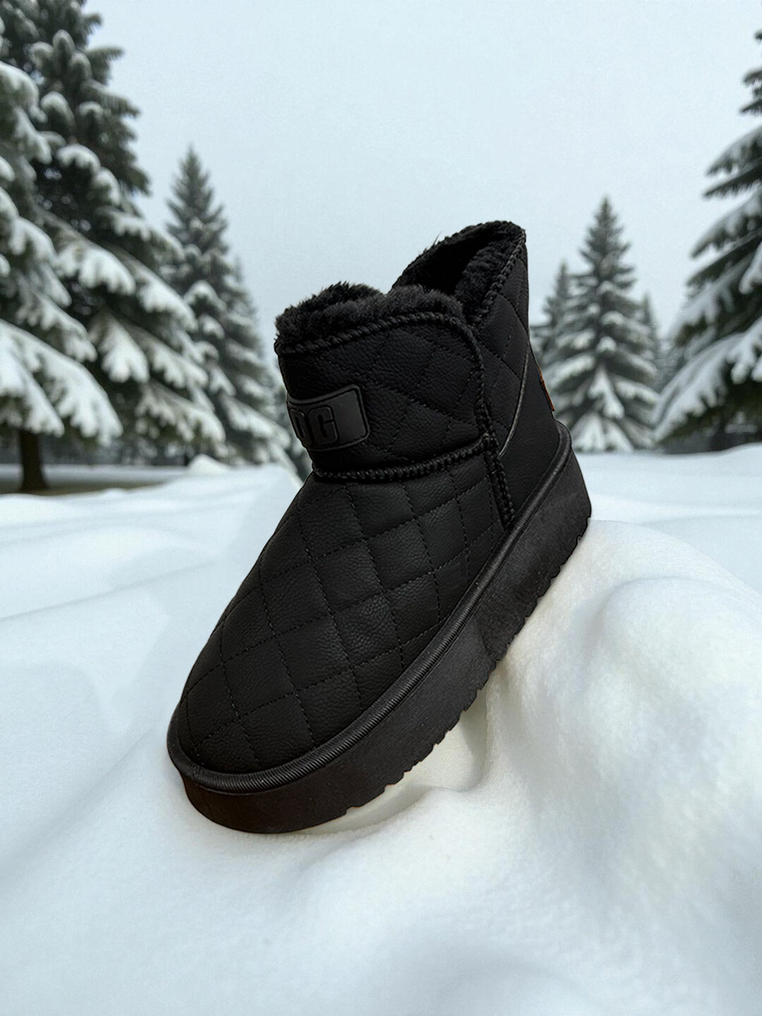 Угги, размер 36-37, сeрый — фото 1