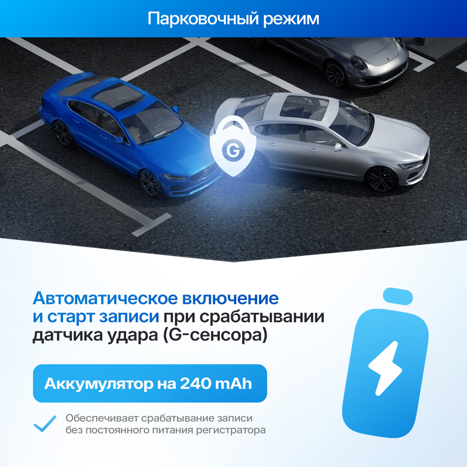 Видеорегистратор - TrendVision Phantom 3CH GPS — фото 1