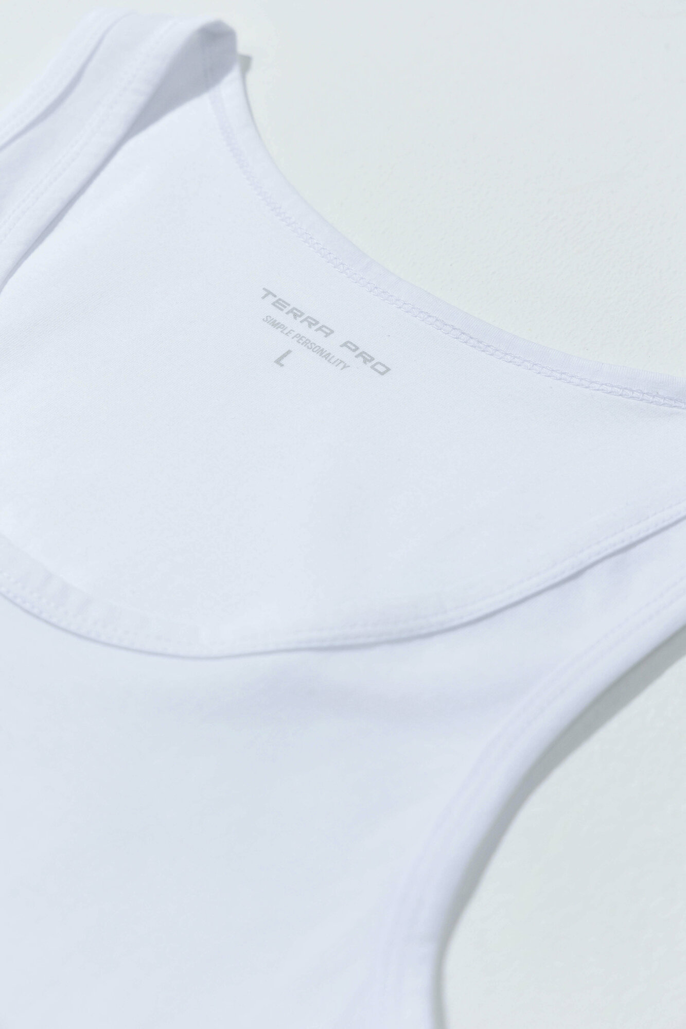 Майка TERRA PRO, размер L, white — фото 1