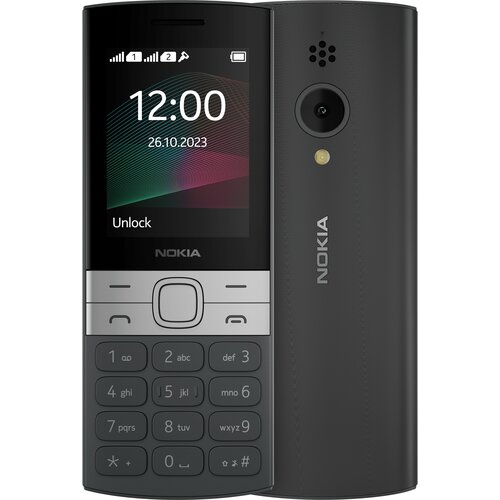 Телефон Nokia 150 (2023) Global для РФ, 2 SIM, черный