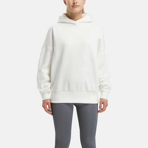 Худи Reebok, размер S, белый худи reebok maternity hoodie размер xs бежевый экрю