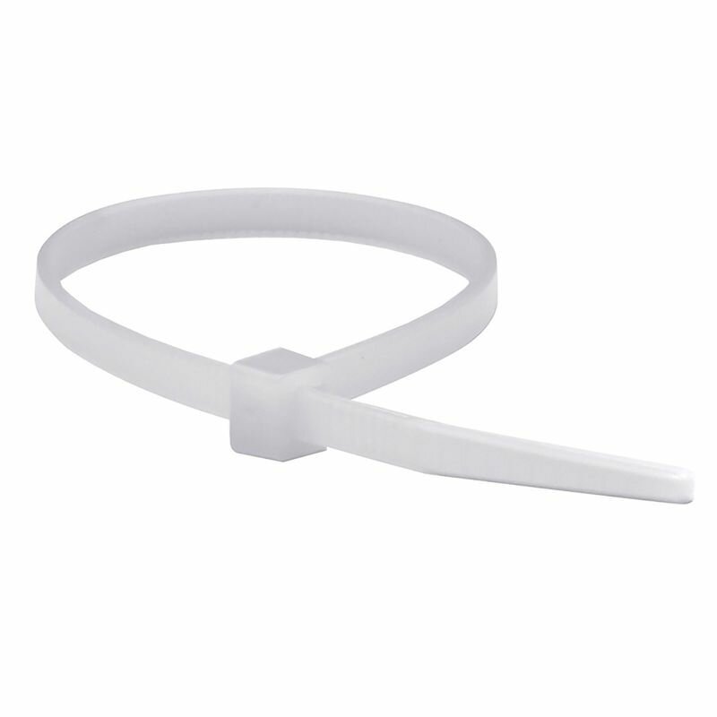 Хомут кабельный 2.5х160 полиамид бел. (уп.100шт) DKC 25206SR