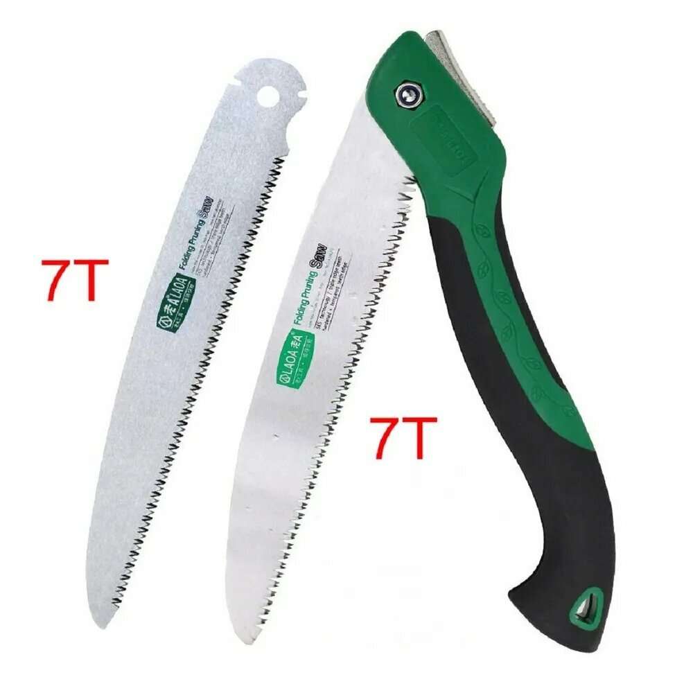 Складная пила LAOA 10-дюймовое подходит для кемпинга садоводства охоты резки дерева 25 см 7T Добавьте дополнительное лезвие.
