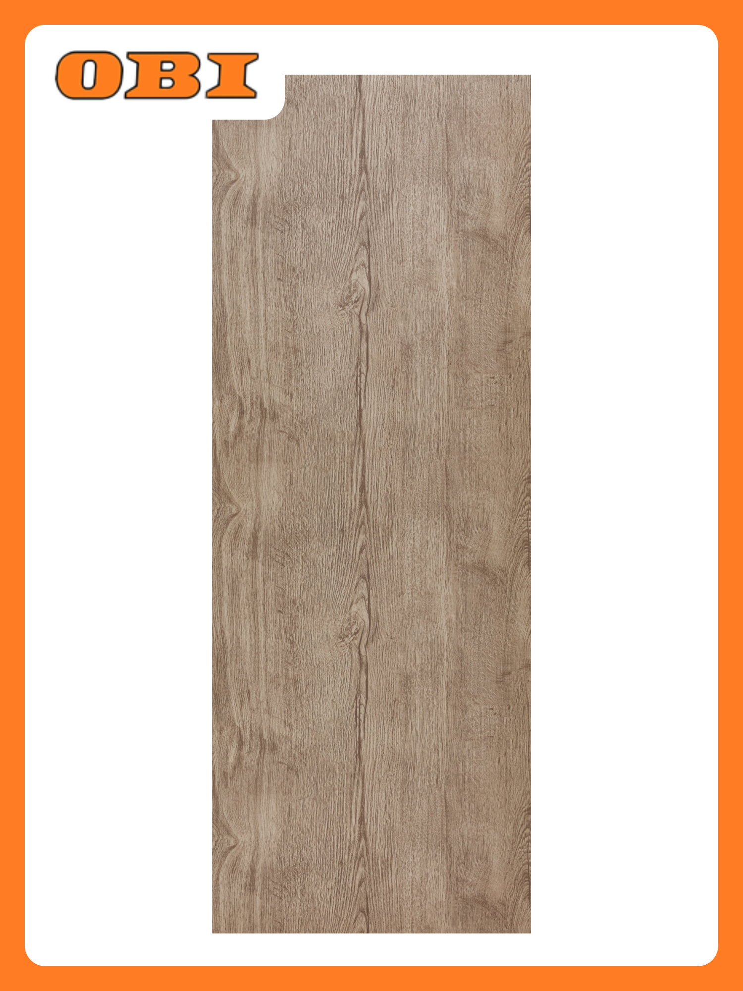 Панель МДФ "Дуб Галифакс" 2.44x0.92м гладкая дерево необработанная стена