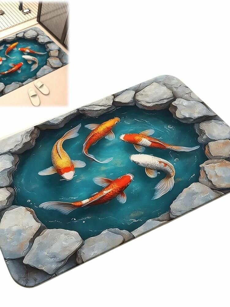 Коврик для ловушки для карпов кои