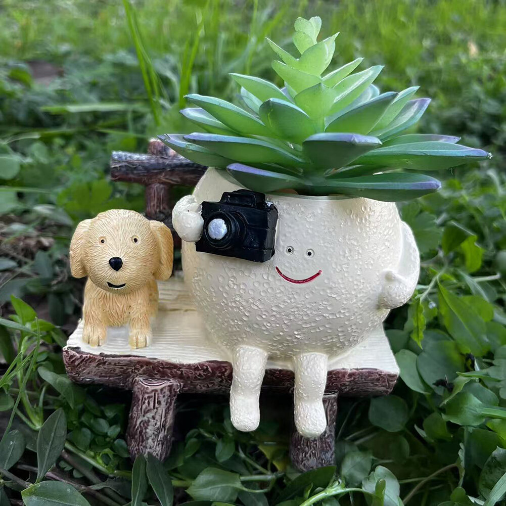 Горшок для цветов 15.00 см цвет светло-желтый