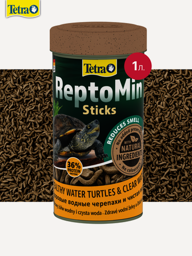 Изображение товара Корм для водных черепах Tetra ReptoMin (гранулы) 1 л для любого возраста