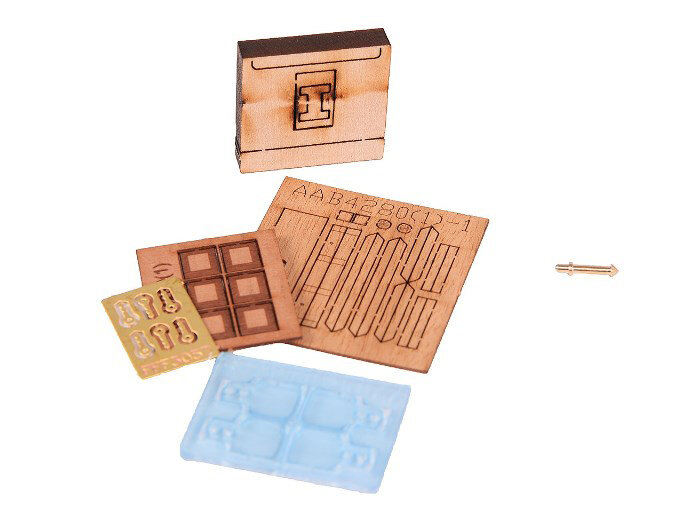 Нактоуз на 2 компаса 21х5.2х15.5 мм — фото 1