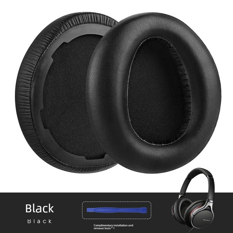 Подходит для Sony Sony MDR 10R 10RNC 10RBT, наушники, набор аксессуаров, губка, амбушюры, гарнитура черная пара