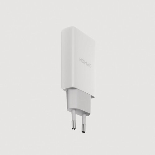 Изображение товара Сетевое зарядное устройство Nomad 40W Slim EU Power Adapter USB-C GaN белое (White)