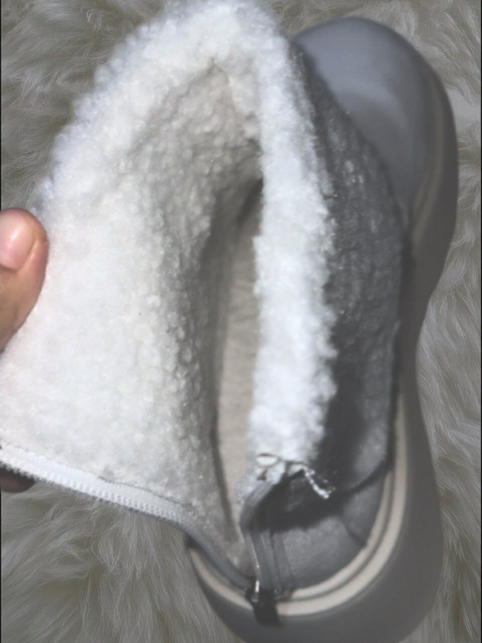 Сапоги, размер 39-40, белый — фото 1