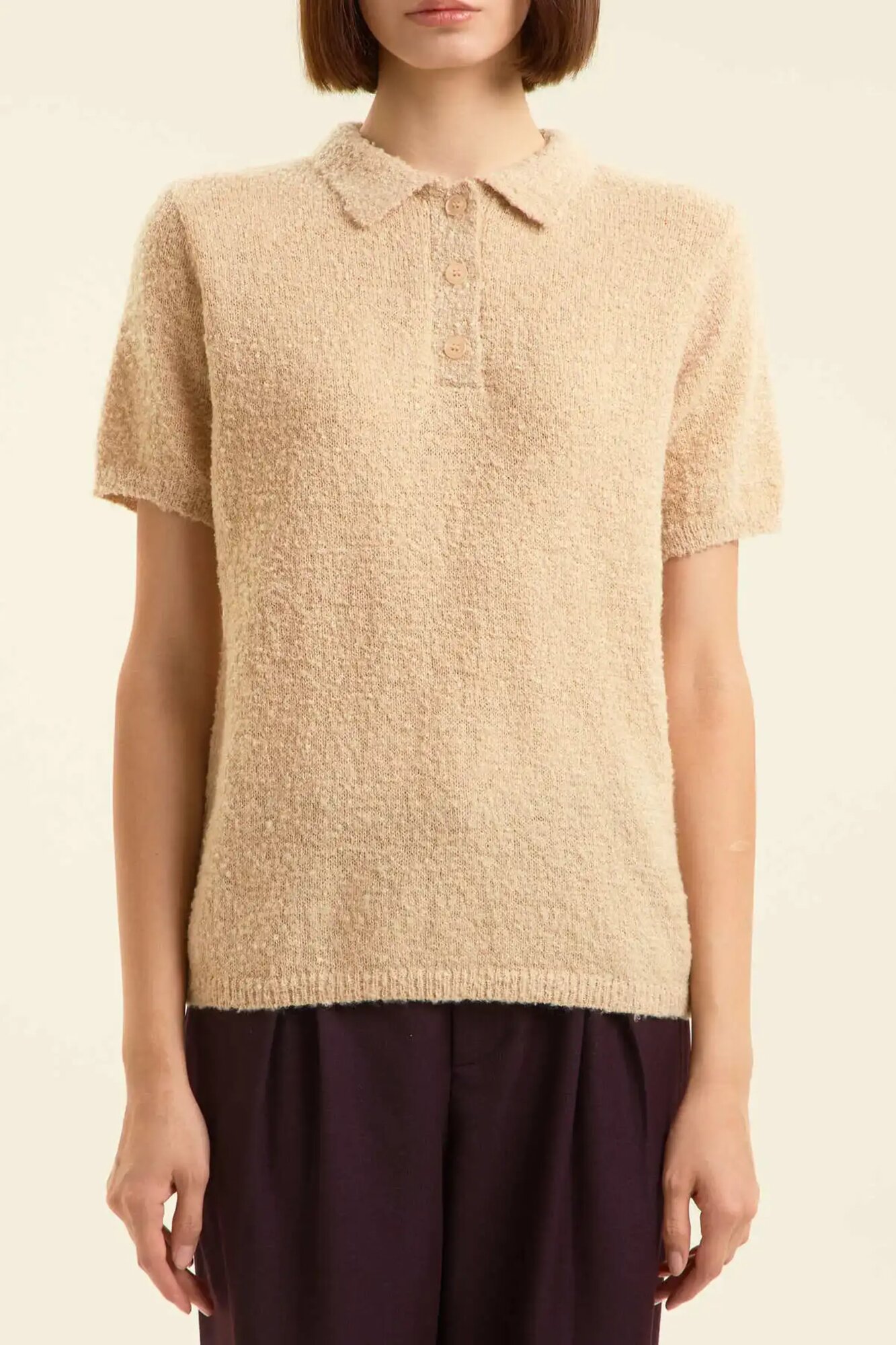 Джемпер Selfie, размер M, бежевый — фото 1