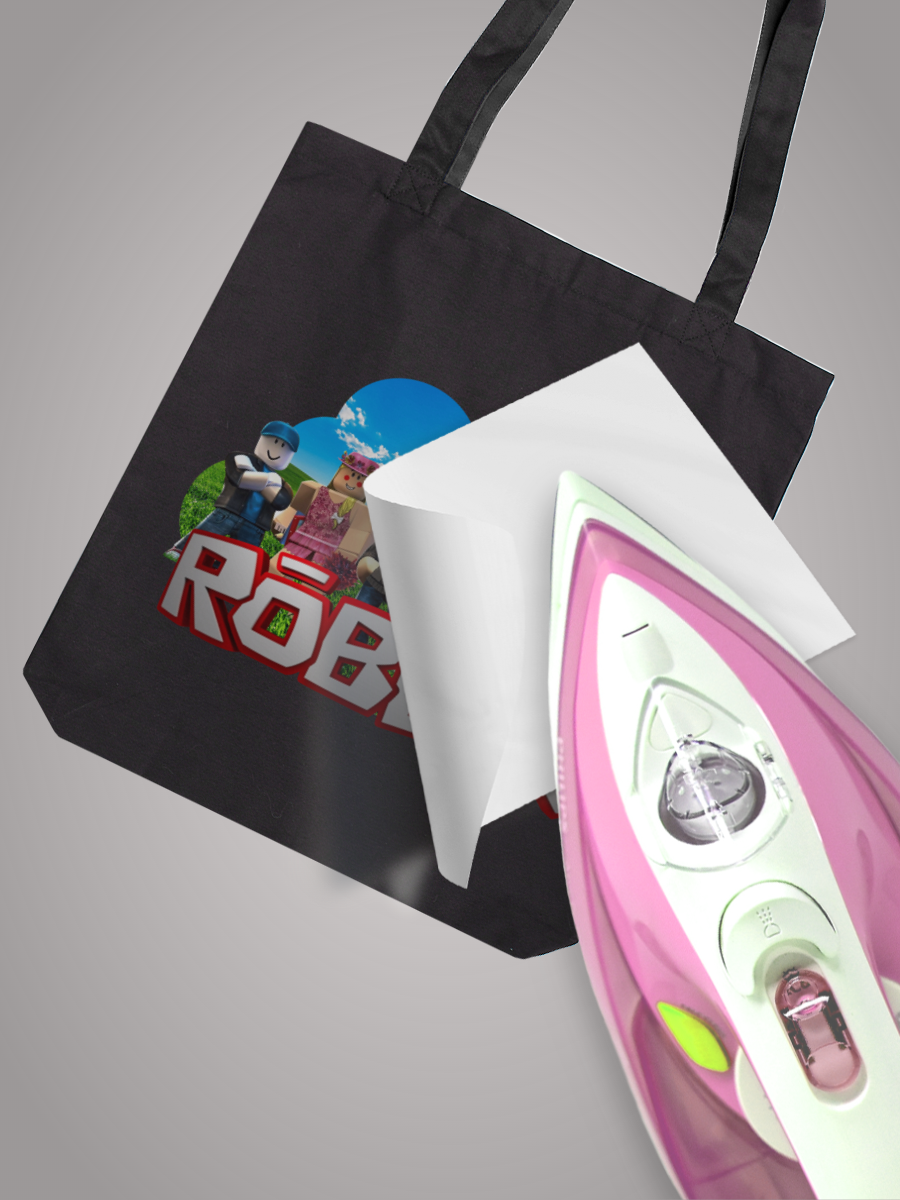 Термонаклейка киноtrend "Роблокс", ПВХ, 26 см х 17 см, зеленая — фото 1