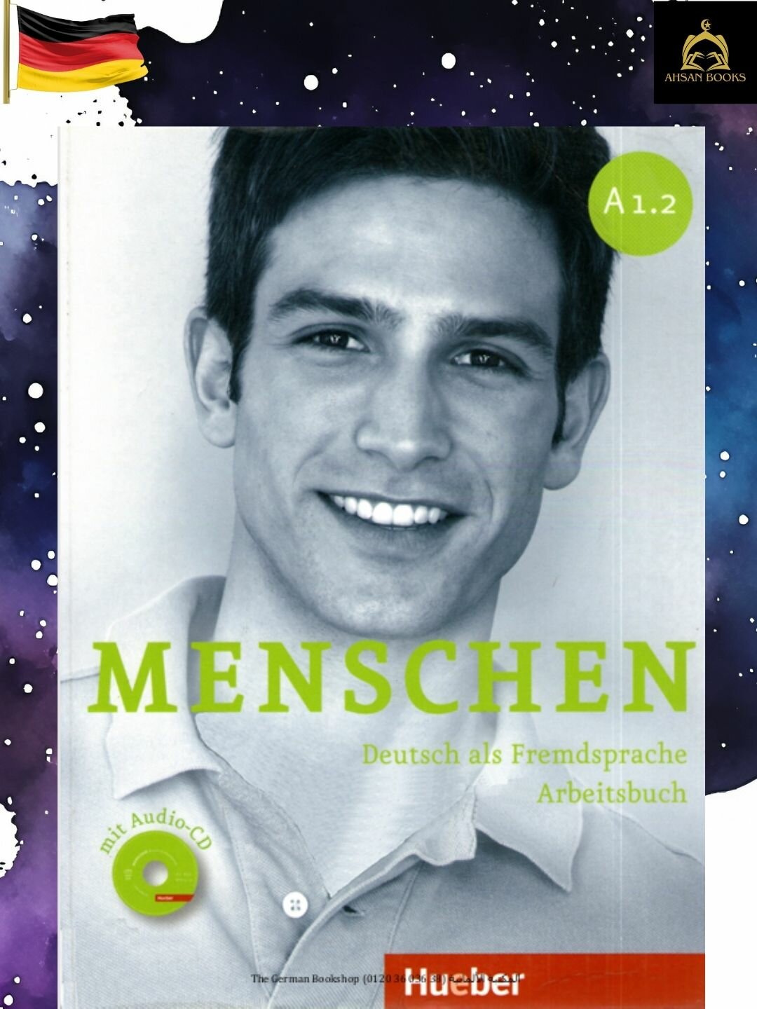 Menschen A1.2 рабочая тетрадь по немецкому языку (без CD, Хюбер)