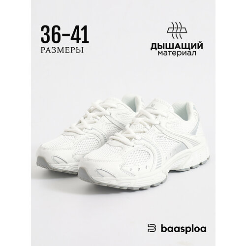 фото Кроссовки baasploa, размер 40, белый,