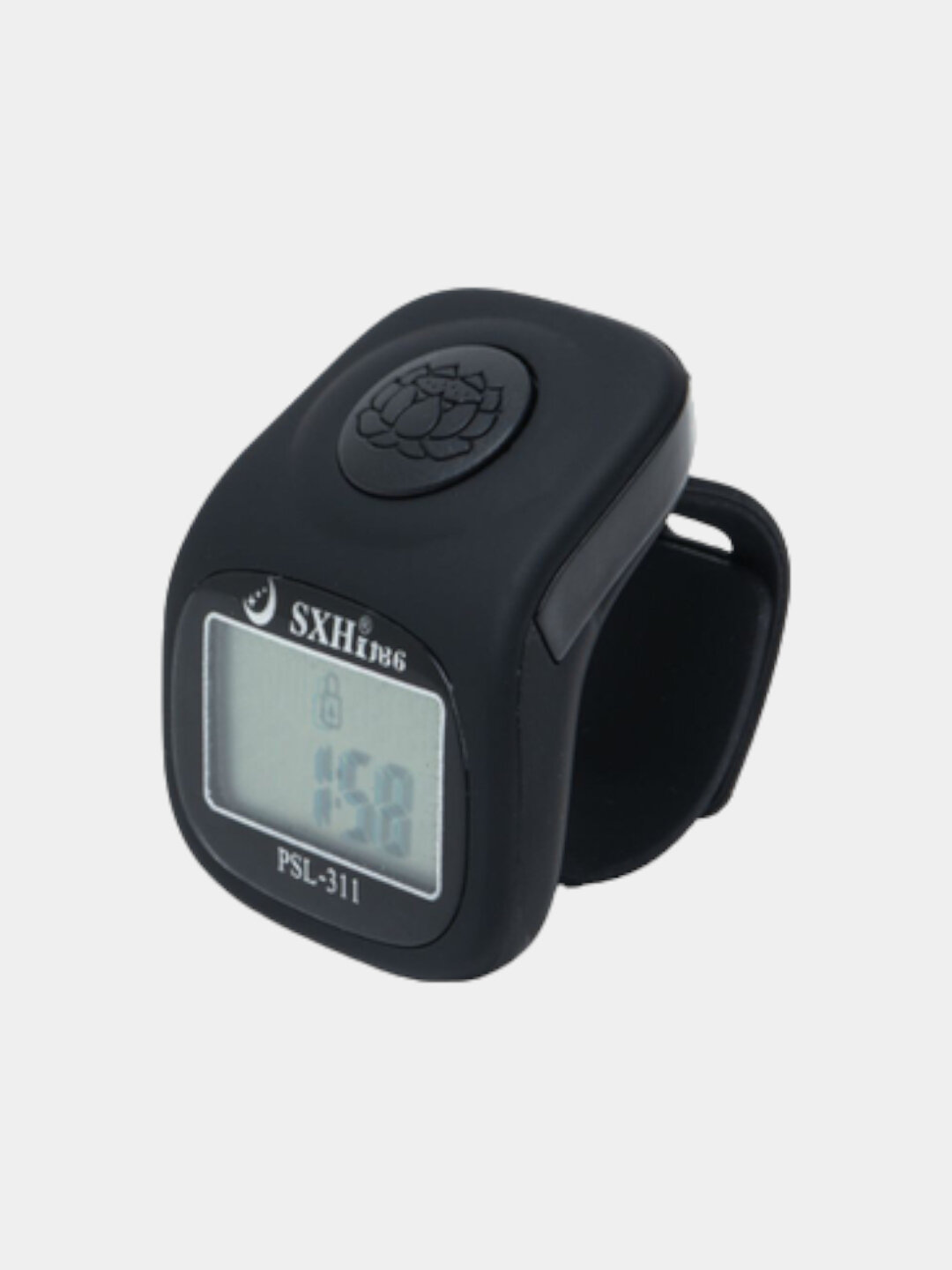 Электронный тасбех, 8 памятей - часы, сигнал и с подсветкой, универсальный ремешок