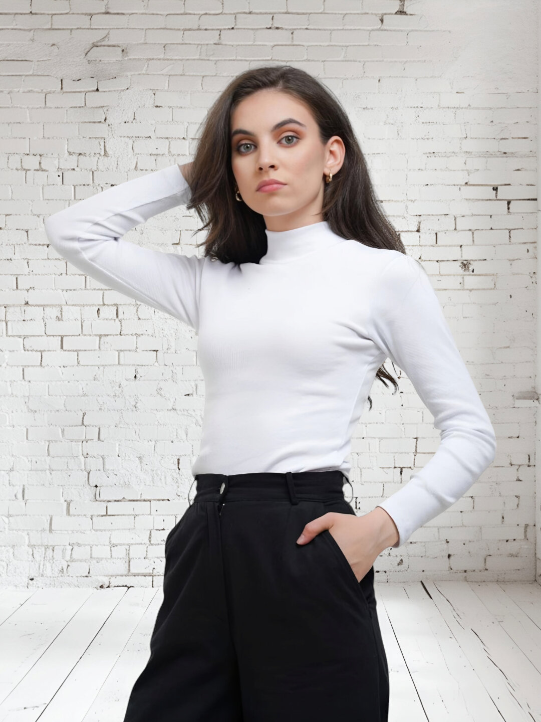 Водолазка для кормящих мам , 2 шт.