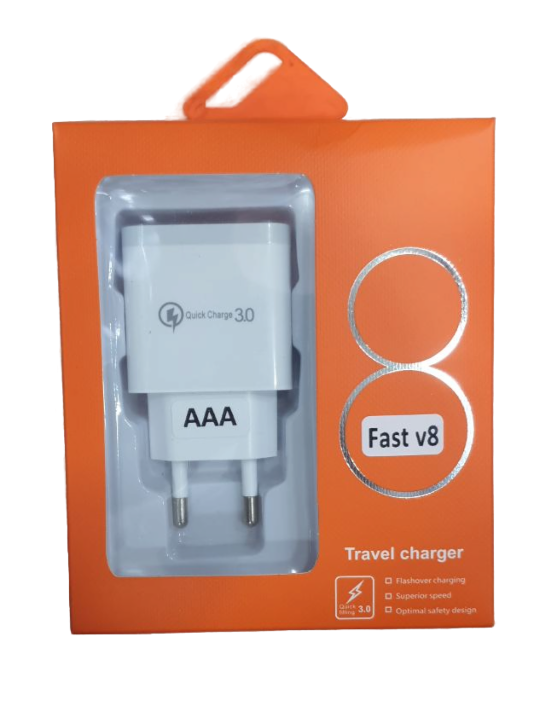 Зарядное устройство 3.0 А для Android, iOS, iPhone с Type-C кабелем в комплекте, быстрая зарядка, Super Fast Charger — фото 1