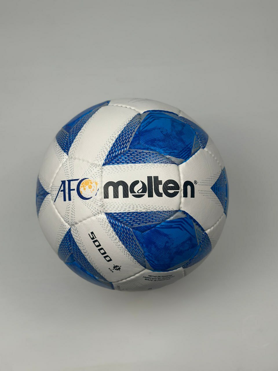 Футбольный мяч размер 5, для игры на профессиональном уровне MOL-11BLUE