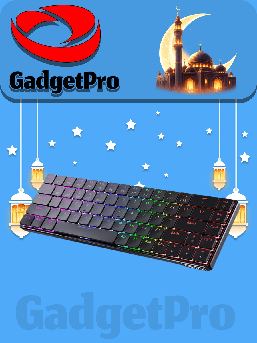 Низкопрофильная механическая клавиатура Onikuma G29 RGB: игровая, RGB подсветка, надежная и быстрая