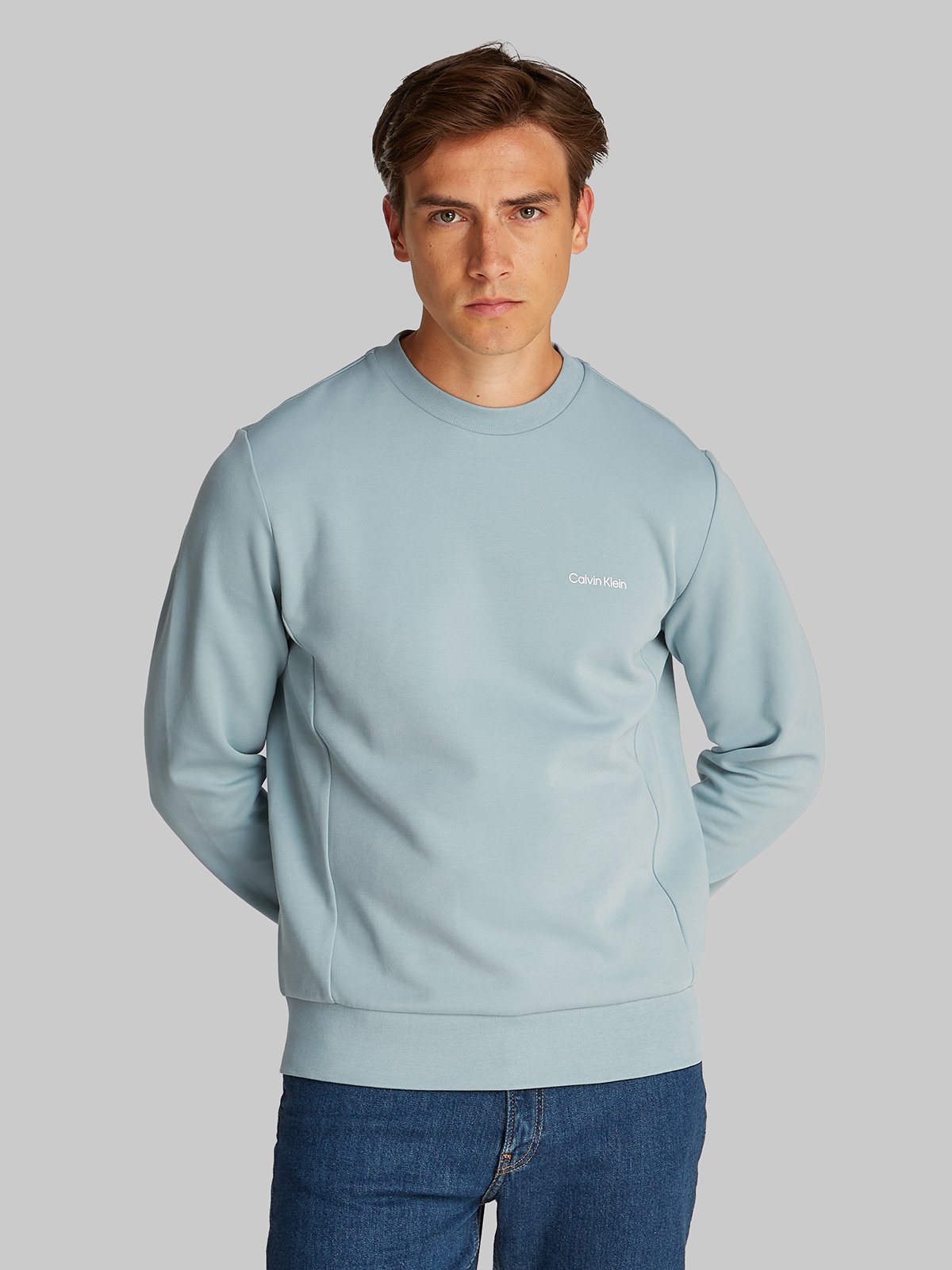 Толстовка CALVIN KLEIN, размер  M, , синий