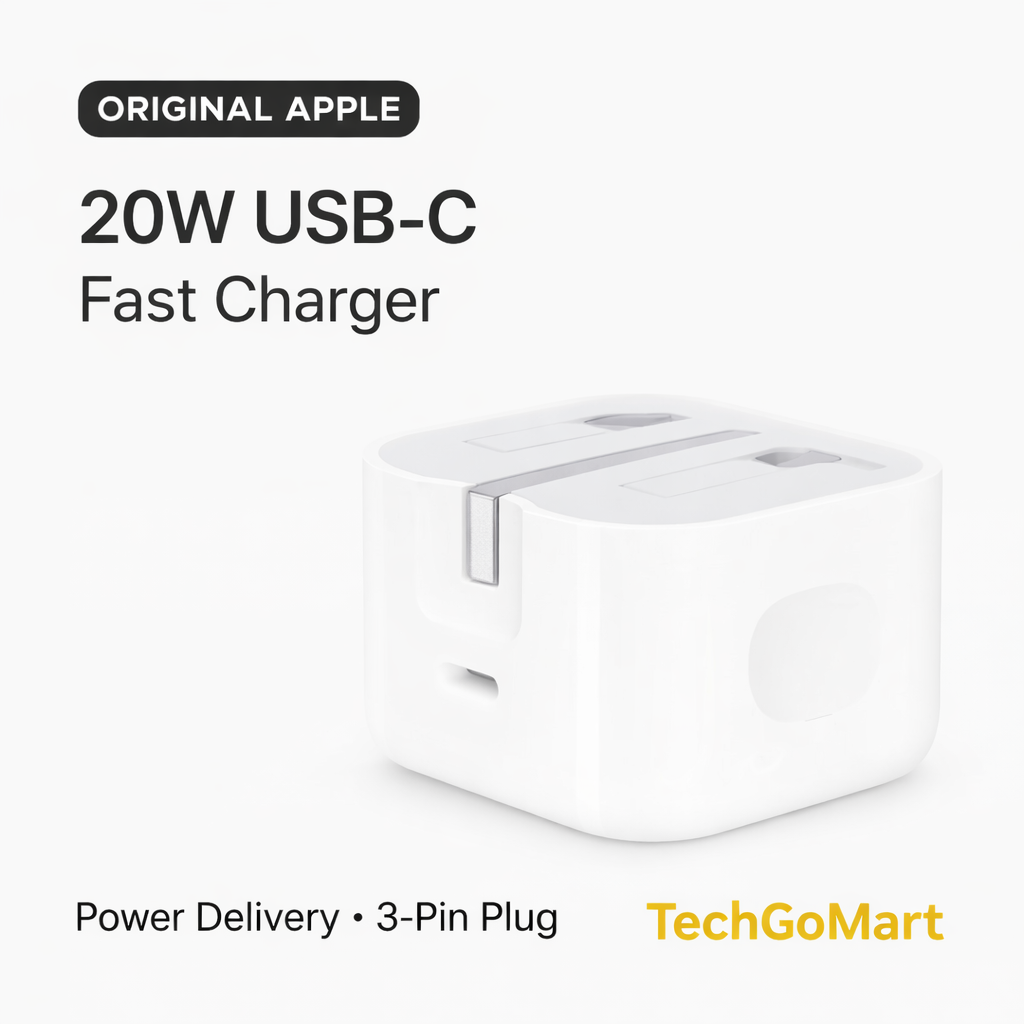 Оригинальное зарядное устройство Apple 20W USB-C, 3-pin, Power Delivery, для iPhone и iPad