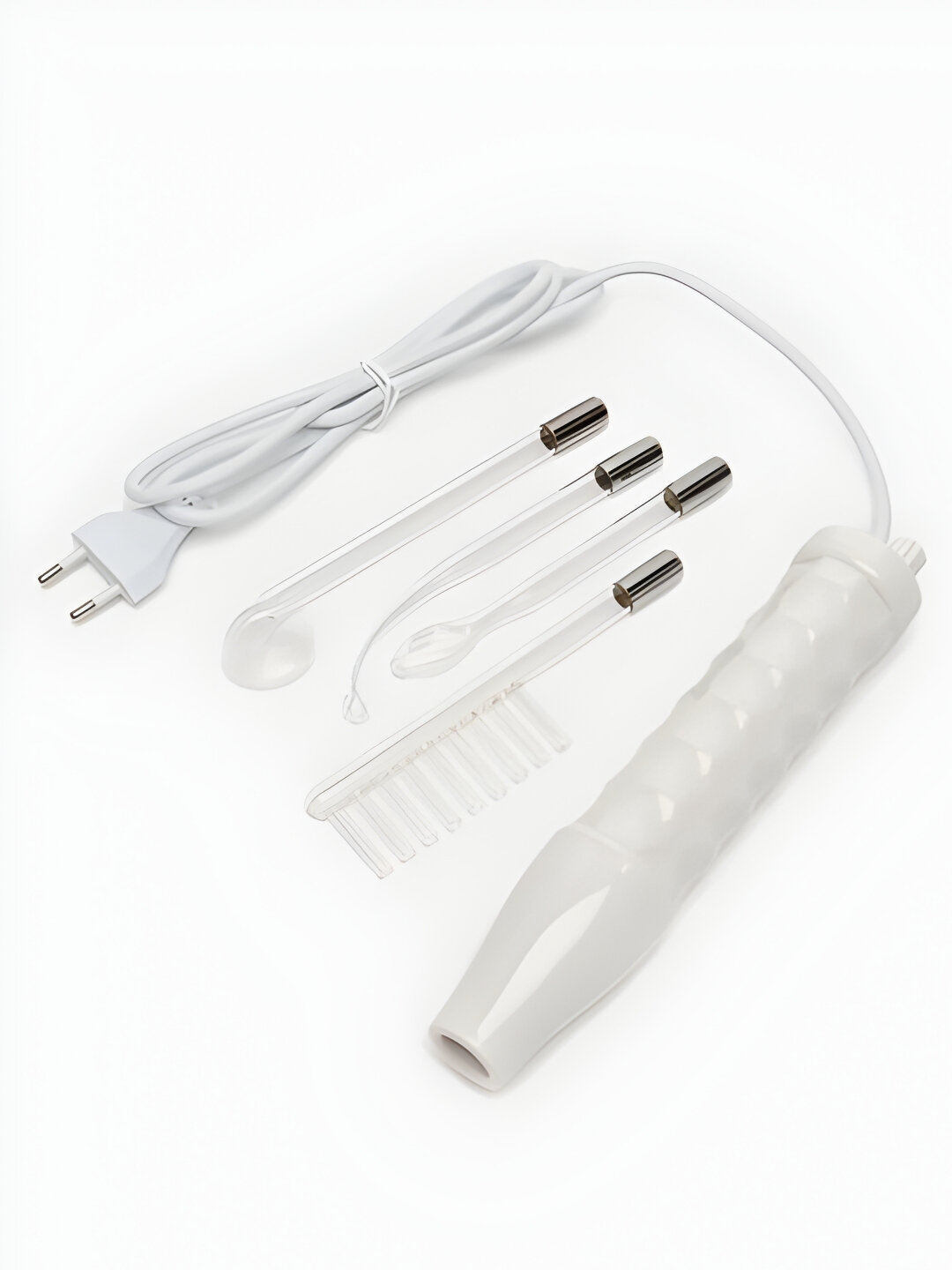 Дарсонваль с 5 насадками, профессиональный аппарат для лица, волос и тела