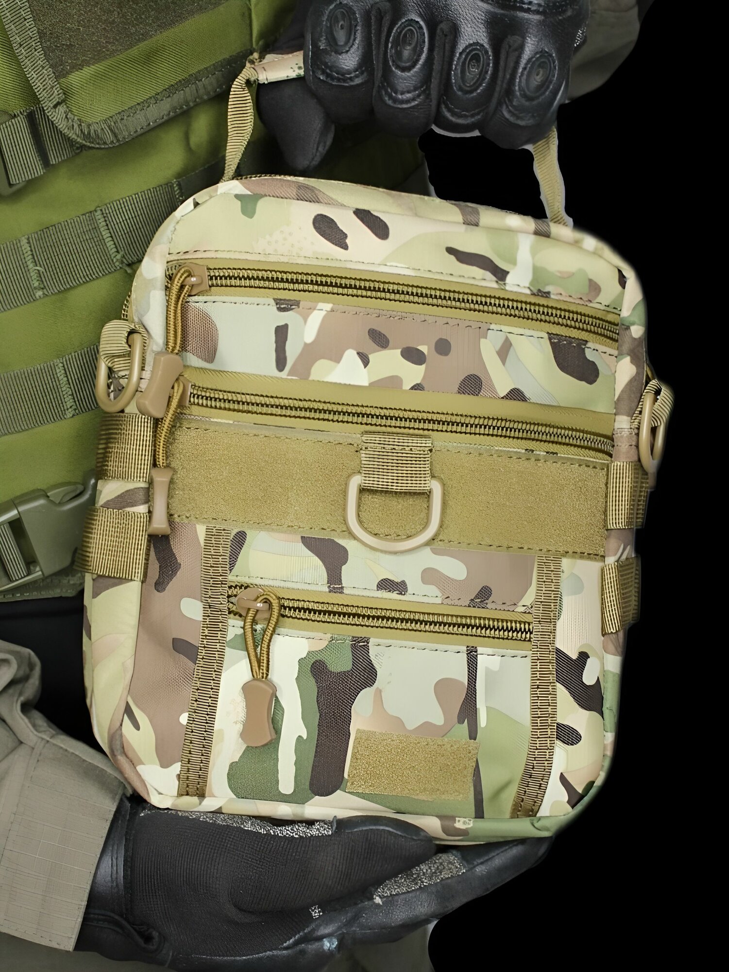 Сумка утилитарно тактическая камуфляж. — фото 1