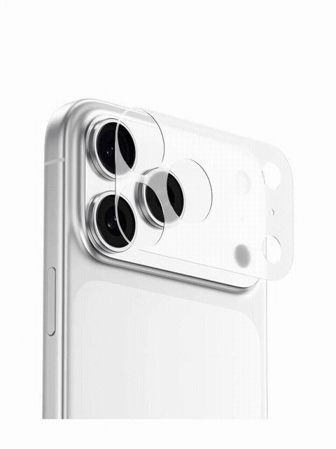 Пленка BlueO для iPhone 17 Pro Max на блок камер с инсталлером (+installer)