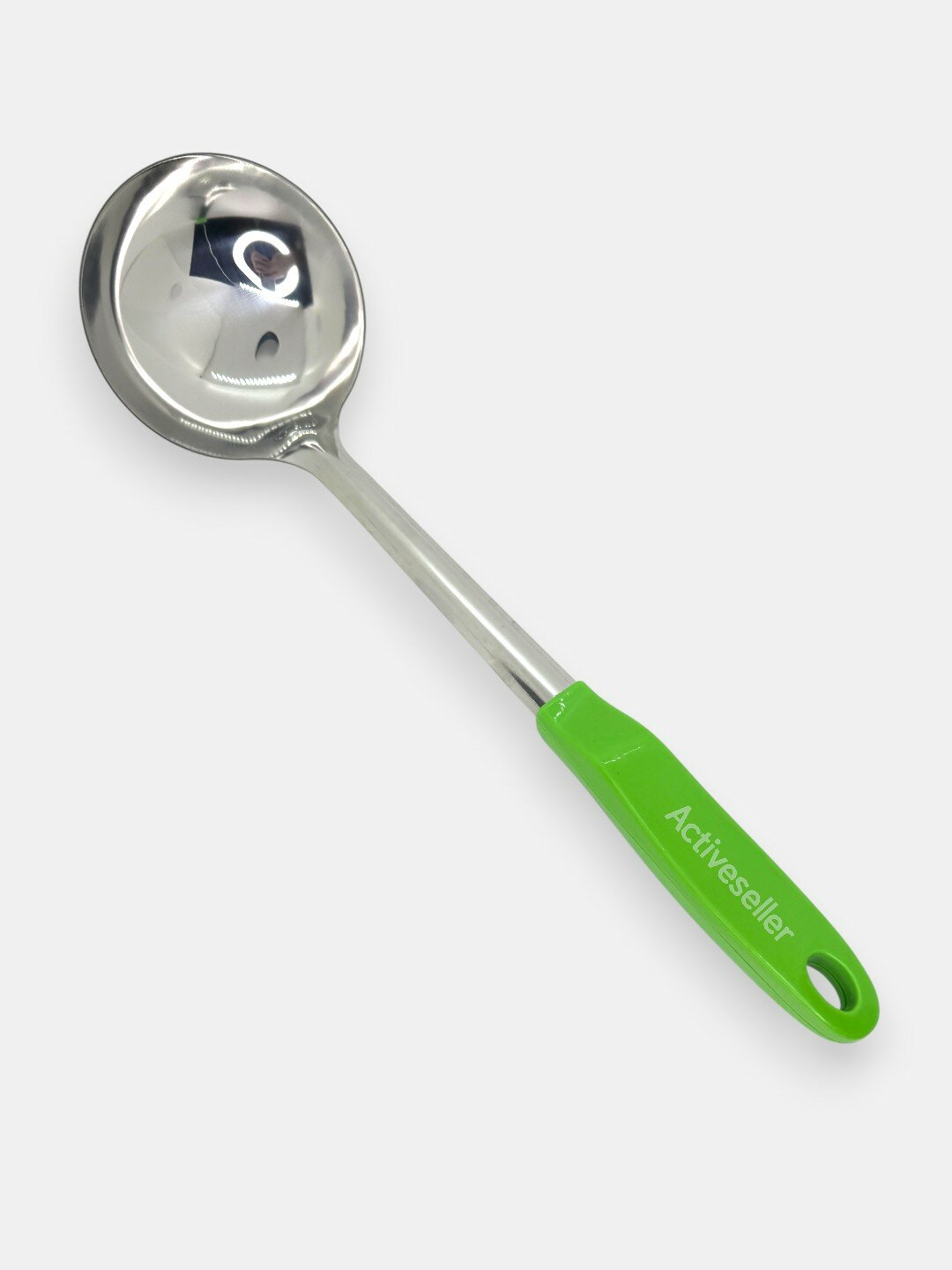 Половник из нержавеющей сталис противоскользящим основанием 36см