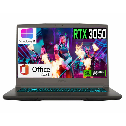 фото Игровой ноутбук msi 15.6" ips 144гц, core i5-13420h, 32 gb озу, ssd 1 tb, rtx 3050-4 gb, win 11 pro+office, рус. клав.