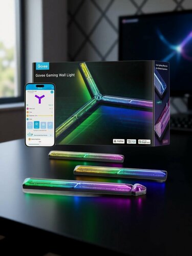 Изображение товара Светодиодный настенный светильник Govee Gaming Wall light (4+1)