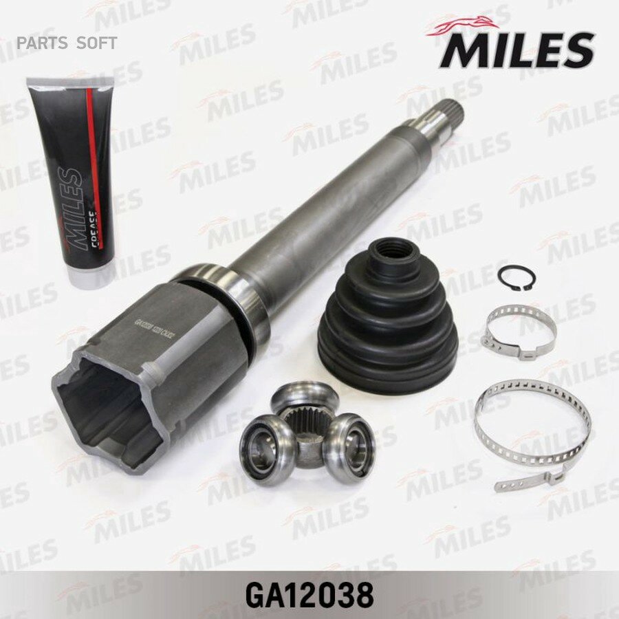 MILES GA12038 ШРУС Ford Turneo Connect I (02-) внутр. прав. ()