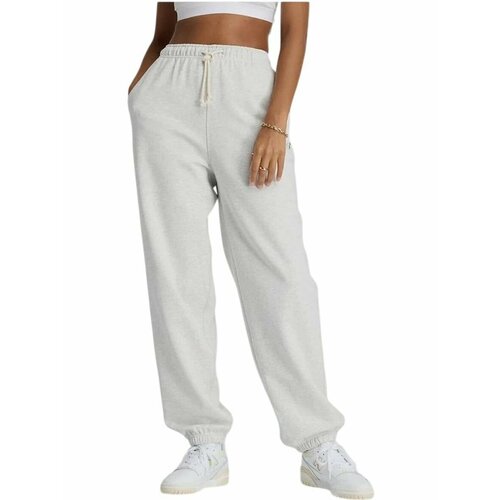 фото Брюки спортивные new balance athletics french terry jogger, размер s, серый