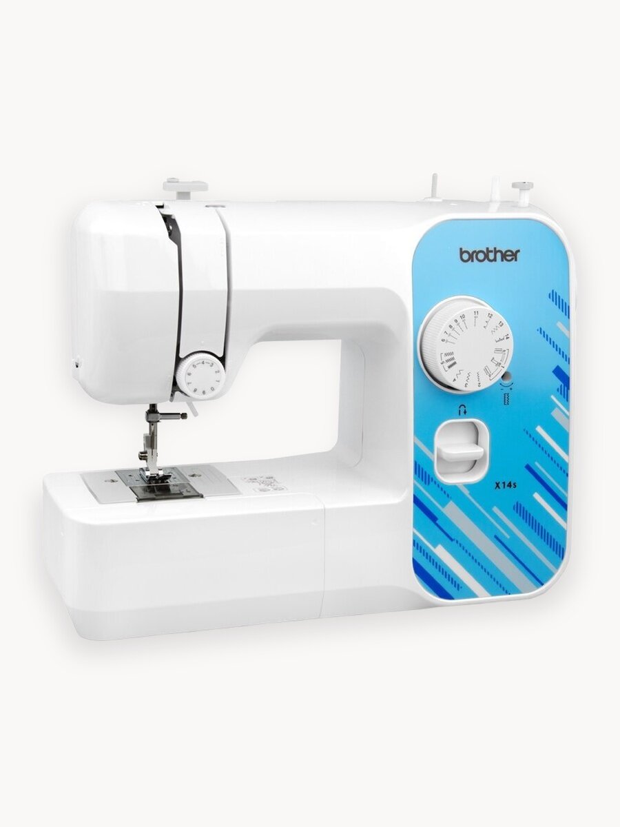 Швейная машинка Brother X14s, от японского производителя, современный челнок, 14 операций