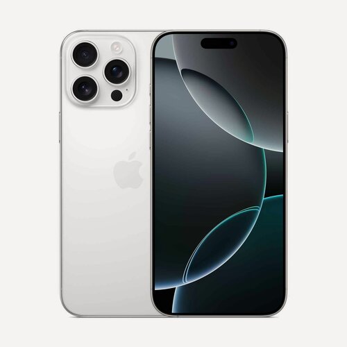 Изображение товара Смартфон Apple iPhone 16 Pro Max 512Gb 2 SIM White Titanium (Белый) Global