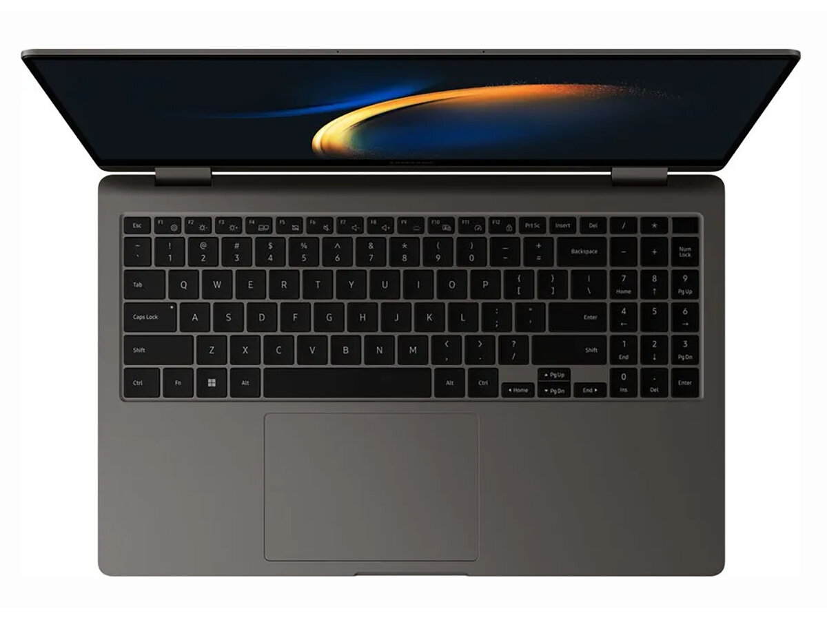 Ноутбук Samsung Galaxy book 3 NP750, 15.6", OLED, Intel Core i7 1360P, LPDDR4x 16ГБ, SSD 512ГБ, Intel Iris Xe graphics, темно-серый (np750qfg-ka1in) - фото №9