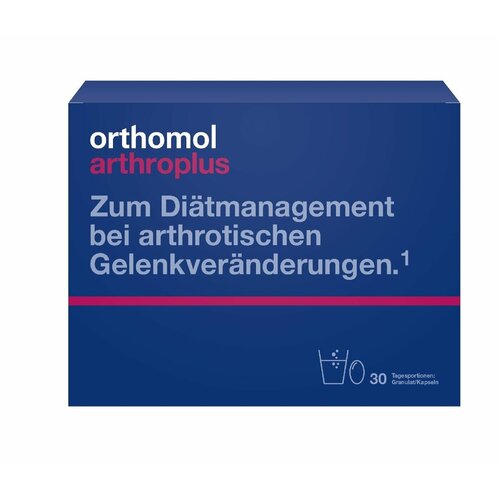 ORTHOMOL Ортомоль Артро плюс саше № 30, 2 капс. 750 мг, порошок 15 г