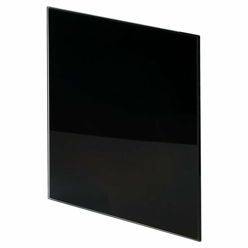 Панель декоративная AWENTA PTGB100P, для вентилятора KW, стекло, черная панель декоративная для вентилятора kw awenta ptgb100p черное глянцевое стекло