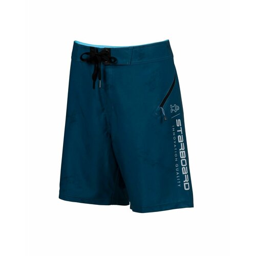 фото Бордшорты детские для серфинга, сап борда, водных видов спорта starboard boys original boardshorts team blue, синий, размер 7-8 лет