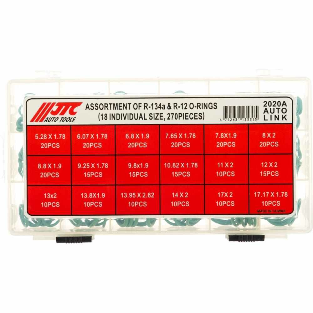 Уплотнительные кольца для систем кондиционирования с хладагентами R-12/R-134 JTC - фото №12