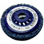 Круг зачистной из нетканого материала GTOOL CD синий (грубый) 125х15х22,23 мм - изображение