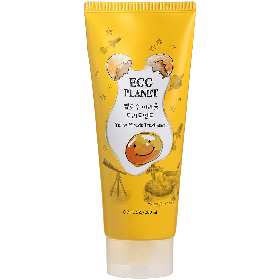 Средство против выпадения волос Daeng Gi Meo Ri Egg Planet Yellow Miracle Treatment, 200 мл